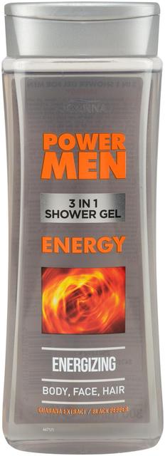 Power Men 3 in 1 suihkugeeli energy 300ml