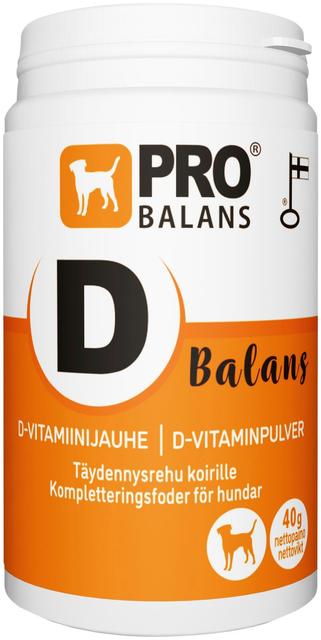 Probalans D-balans D-vitamiinijauhe koirille 40 g