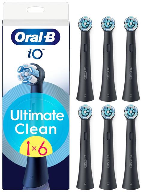 Oral-B iO Ultimate Clean Black vaihtoharja 6kpl