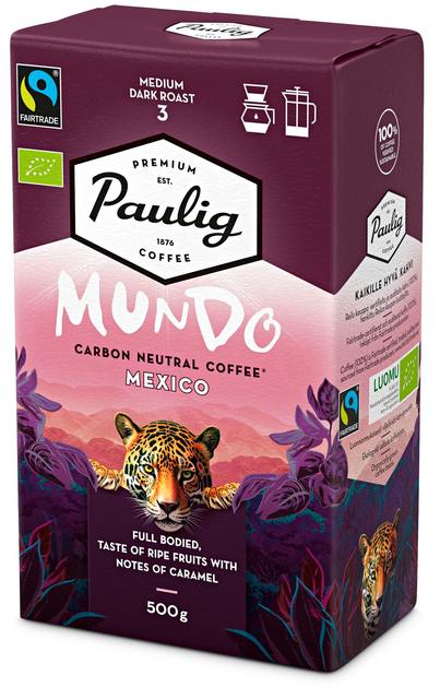 Paulig Mundo Mexico luomu kahvi suodatinjauhatus 500g