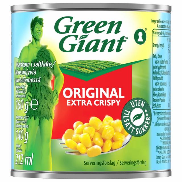 Green Giant Maissinjyviä suolaliemessä 160/140g