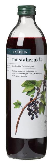 Kaskein Mustaherukkatäysmehu 0,5l lisäaineeton