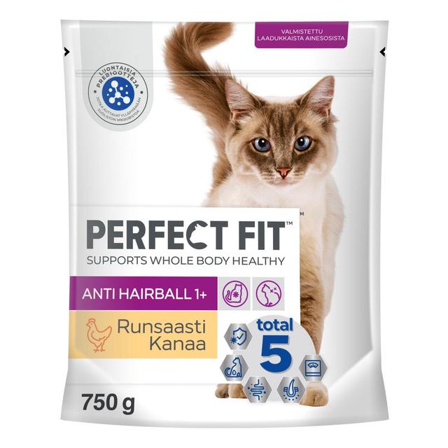 Perfect Fit Anti Hairball 1+ Kanaa 750 g