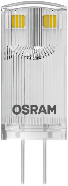 Osram LED PIN 0,9W/2700K 12V G4 ei-himmennettävä kirkaskupuinen LED-pienoislamppu 2kpl/pkt