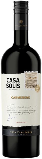 Casa Solís Carmenere GT vein 13%vol 750 ml