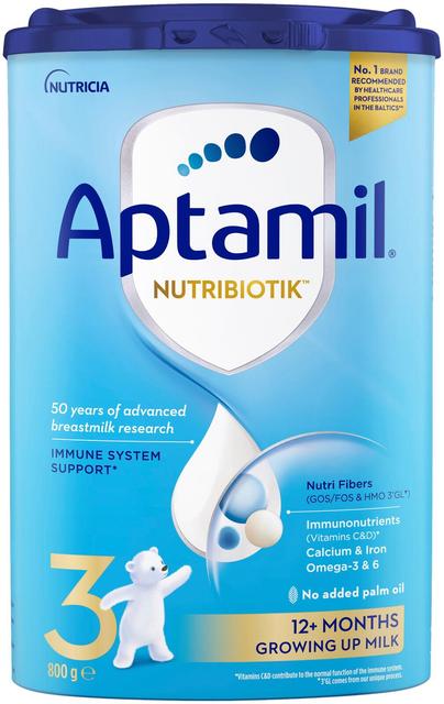 Aptamil® NUTRIBIOTIK™ 3 piimajook alates 12 kuust, 800g