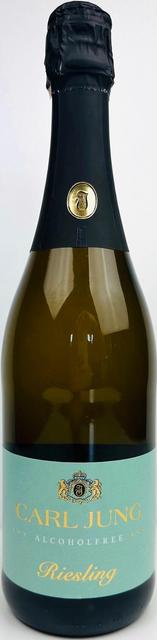 Carl Jung Riesling Mousseux, kuohuviini (alkoholi poistettu)<0,5 til-%, 0,75L, lasipullo