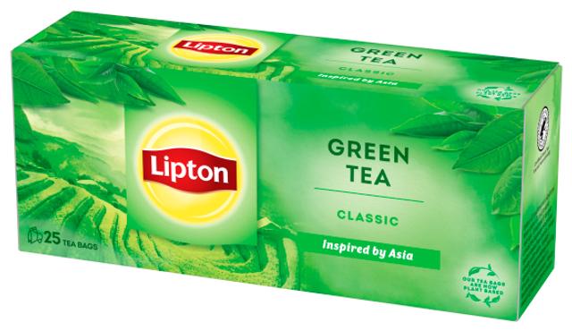 LIPTON roheline tee Classic 25pk