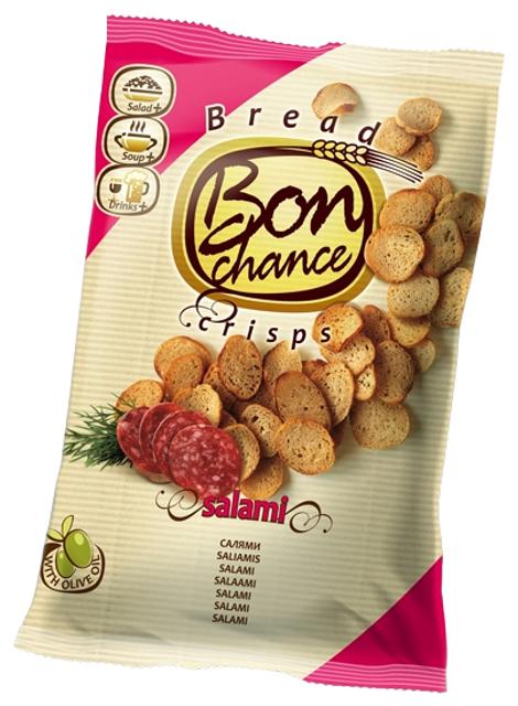 Bon Chance salaamimaitselised leivakrõpsud 120 g