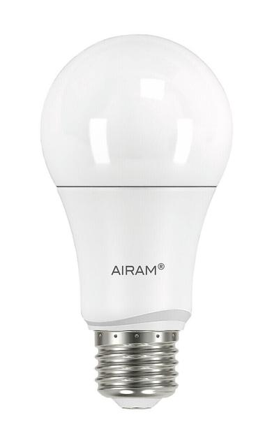 Airam led vakio 827 1055lm E27 radar, opaali