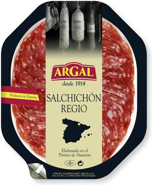 Argal Salchichón Regio Makkarasiivuja 100g