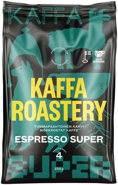 Kaffa Roastery Espresso Super kahvipapu 250g