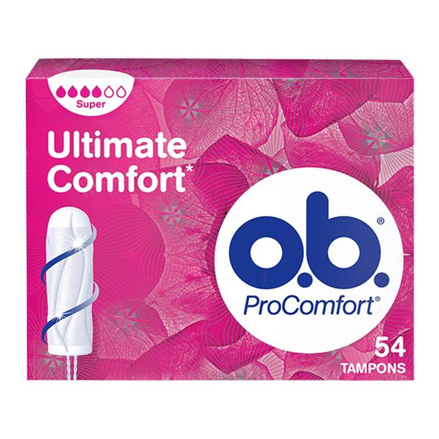 o.b. ProComfort Super tamponi 54 kpl