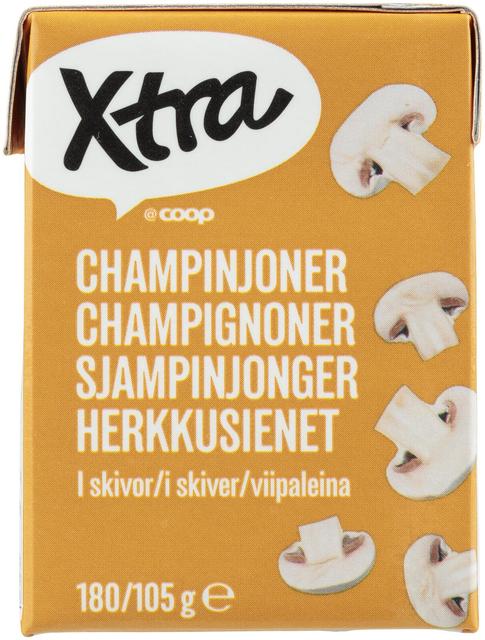 Xtra šampinjonid soolvees 180/105g