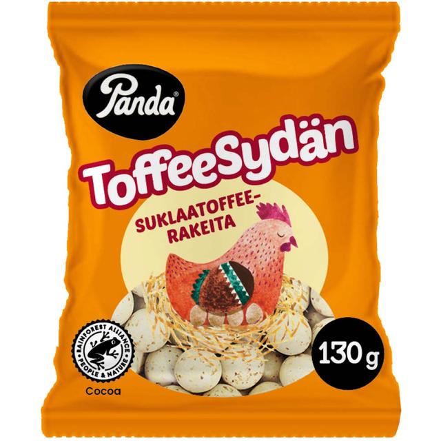 Panda Toffeesydän suklaatoffeerae 130g