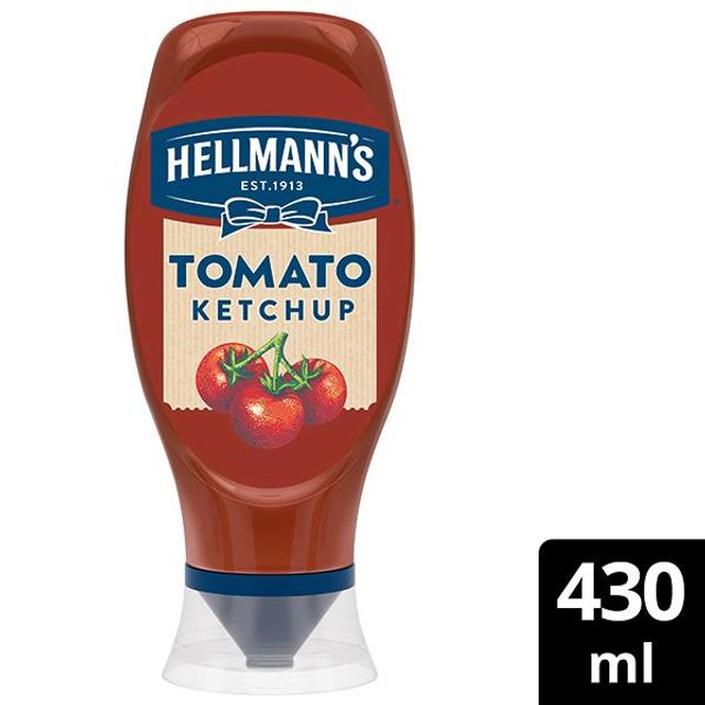 Hellmann's Tomaattiketsuppi Ketsuppi Kestävillä viljelymenetelmillä kasvatettu 473 g