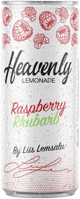 Heavenly vaarika-rabarberi limonaad 330ml