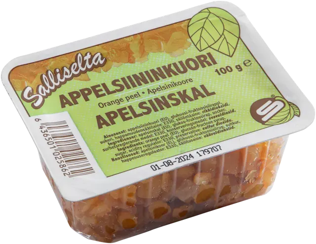 Salliselta Appelsiininkuoripala 100g