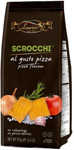 Laurieri scrocchi pitsamaitselised kreekerid 175g