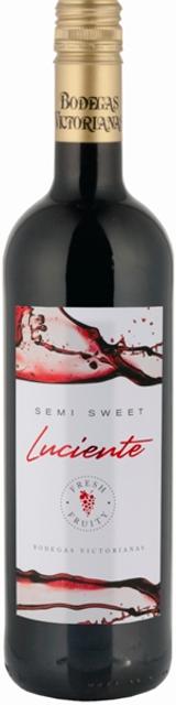 Luciente Semi Sweet Tinto KGT vein 12,5%vol 750ml