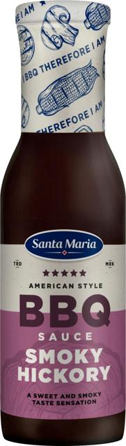 Santa Maria BBQ Sauce Smoky Hickory -maustekastike 365g
