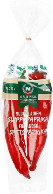 Suippopaprika 200g Suomi