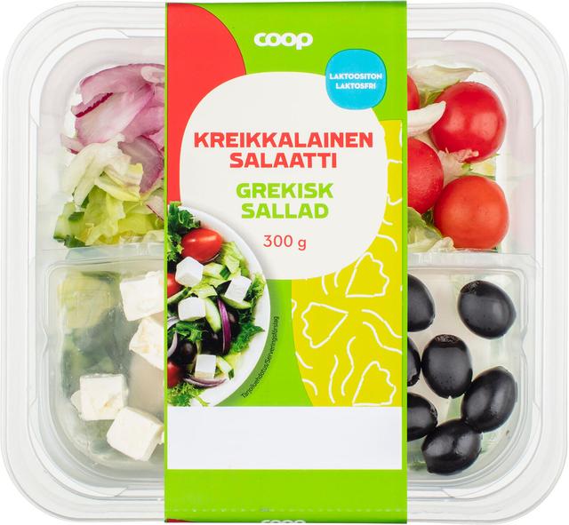 Coop kreikkalainen salaatti 300 g