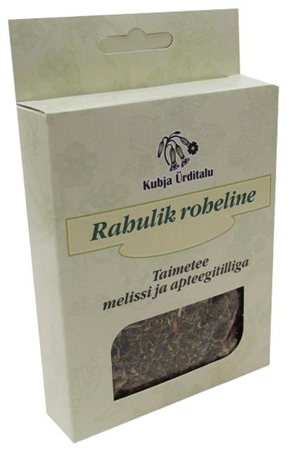 Roheline taimetee melissi ja tilliga 250 g