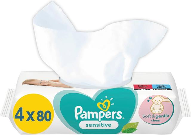 Pampers 320kpl Sensitive Baby Wipes puhdistuspyyhe