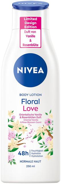 NIVEA 250ml Floral Love Body Lotion -vartalovoide