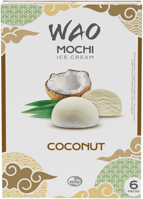 WAO Mochi jäätelö 6x35g kookos