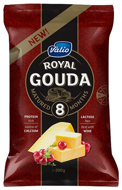 Juust Royal Gouda Black, 200 g