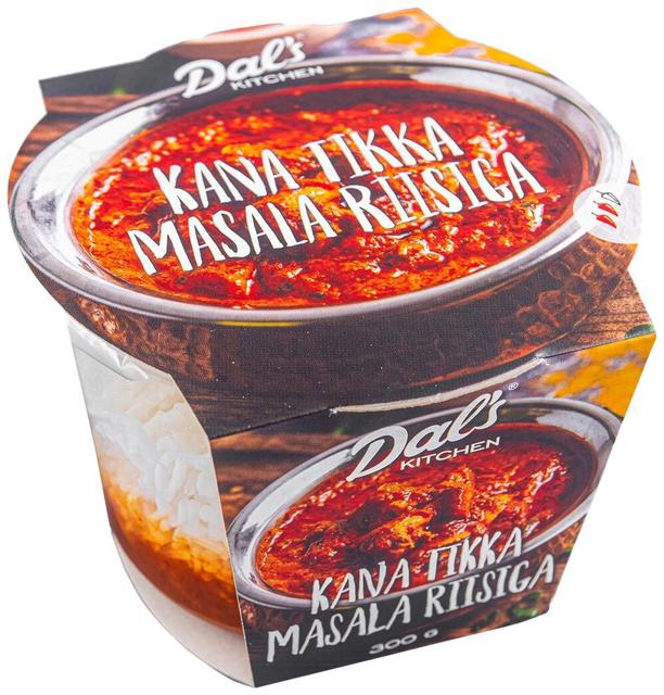 Kana tikka masala riisiga 300 g