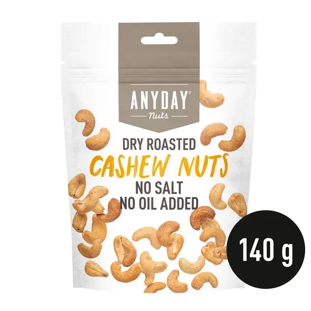 Anyday Nuts Cashew Nuts cashewpähkinä 140g