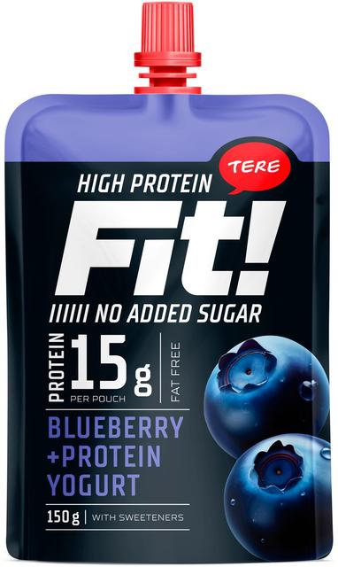 Tere FIT Proteiinijogurt mustika 150g