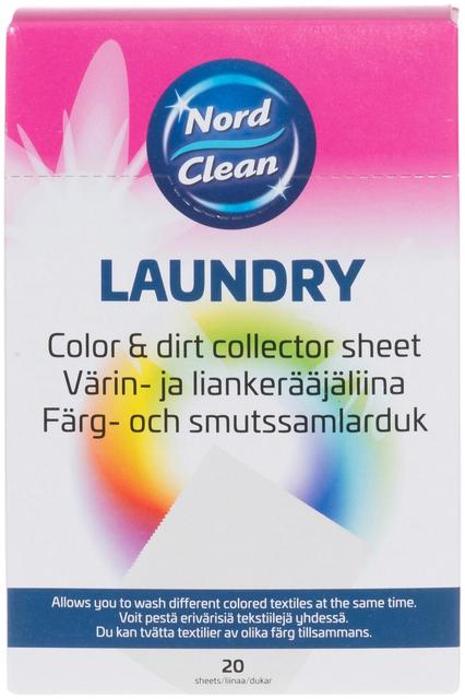 Nord Clean Värin- ja liankerääjäliina 20 kpl