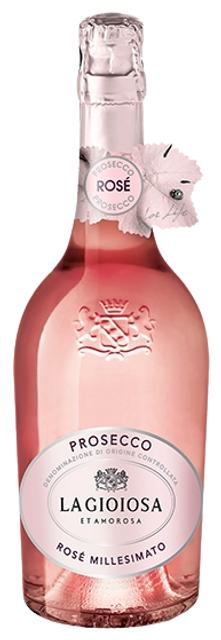 La Gioiosa Prosecco Rose Millesimato Brut DOC KPN vahuvein 11%vol 750ml