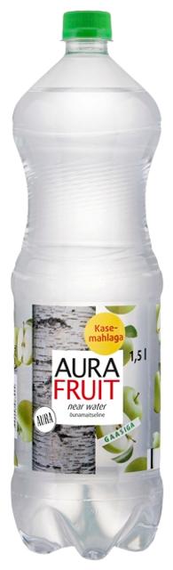 Aura Fruit kasemahlaga õunamaitseline vesi 1,5L