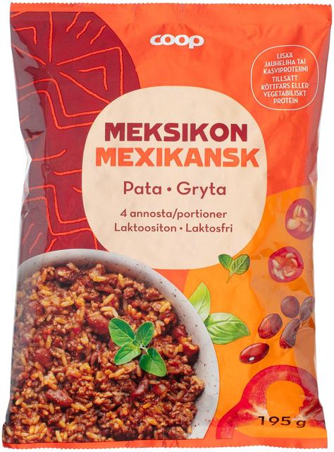 Coop meksikonpata 195 g