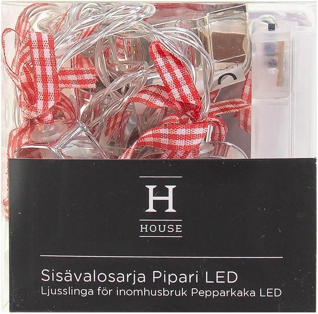 House sisävalosarja piparit 10led