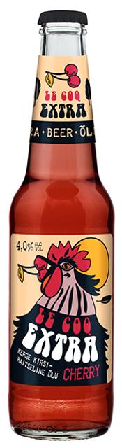 A. Le Coq Extra Cherry õlu 4%vol 330ml