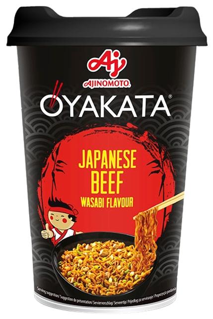 AJINOMOTO Oyakata kiirnuudliroog veise- ja wasabimaitselise kastmega 93 g