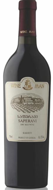 Wine Man Saperavi GT vein 12%vol 750ml