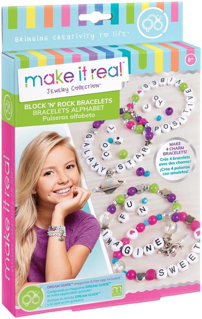 Make It Real Rannekorujen valmistussetti, erilaisia