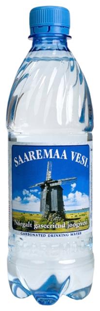 SAAREMAA VESI 500 ML NÕRGALT GASEERITUD