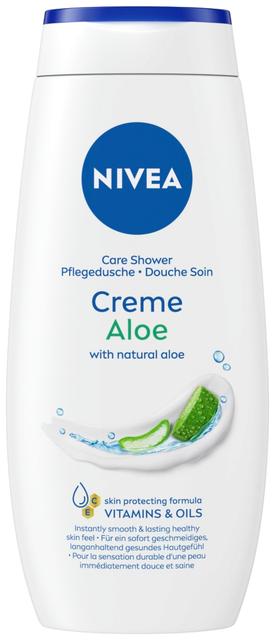 NIVEA 250ml Creme Aloe Shower Cream -suihkusaippua
