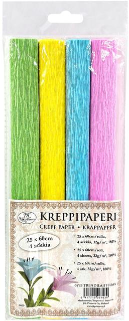 J.K. Primeco Kreppipaperi Trendilajitelma 4rll