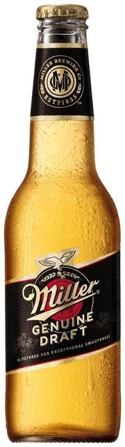 Miller Genuine Draft 4,7% lasipullo 33cl