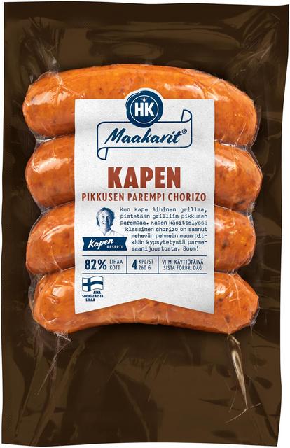 HK Maakarit® Kapen Pikkusen Parempi Chorizo 260 g