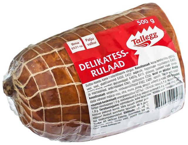 Tallegg delikatessrulaad 500G